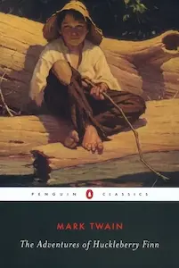 The Adventures of Huckleberry Finn Book Cover